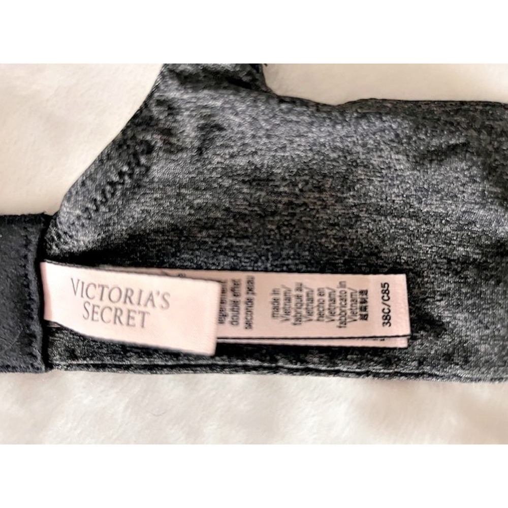 Victoria's Secret T-shirt lightly lined wireless bra in gray size‎ 38C - Picture 5 of 5